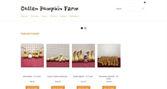 Desktop Screenshot of cullenpumpkinfarm.com
