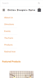 Mobile Screenshot of cullenpumpkinfarm.com